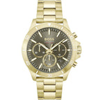 Hugo Boss Runner 1514059 Gold Ion-Plated Stainless Steel Gray Dial Men's Watch