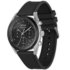 Hugo Boss Top 1514091 Black Ion-Plated Case Black Dial Black Hybrid Strap Men's Watch