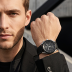 Hugo Boss Top 1514091 Black Ion-Plated Case Black Dial Black Hybrid Strap Men's Watch