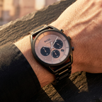 Hugo Boss Top 1514095 Black Ion-Plated Case Rose Gold Dial Black Metal Men's Watch