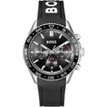 Hugo Boss Runner 1514141 Black Case Black Dial Black Rubber Men's Watch