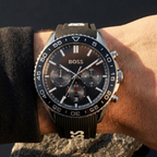 Hugo Boss Runner 1514141 Black Case Black Dial Black Rubber Men's Watch