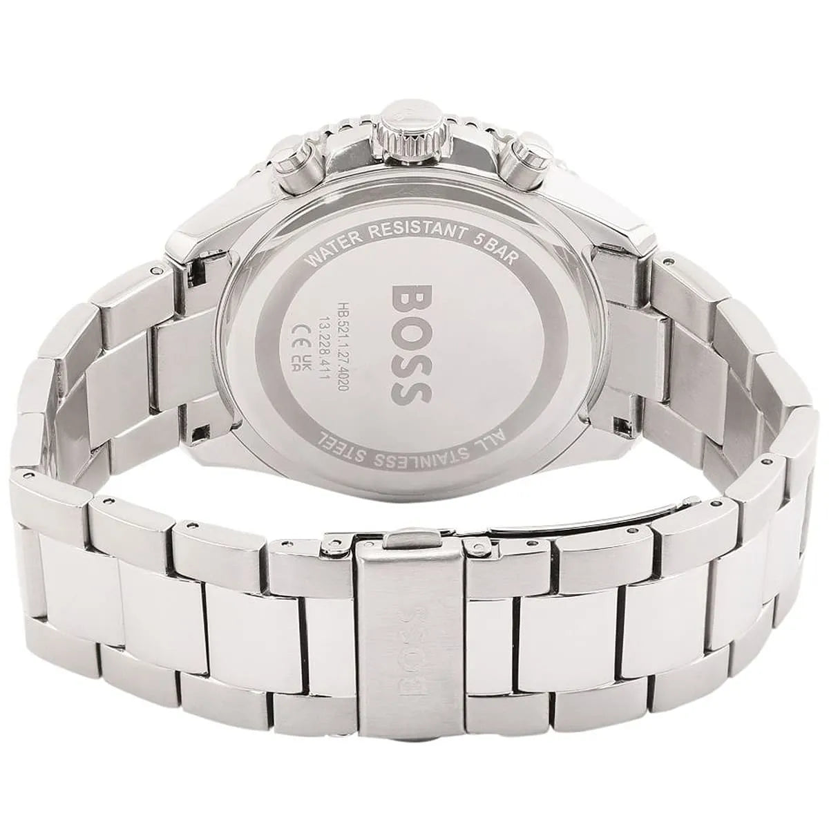 Hugo Boss Skymaster 1514143 Silver Stainless Steel Blue Bezel Blue Dial Men's Watch