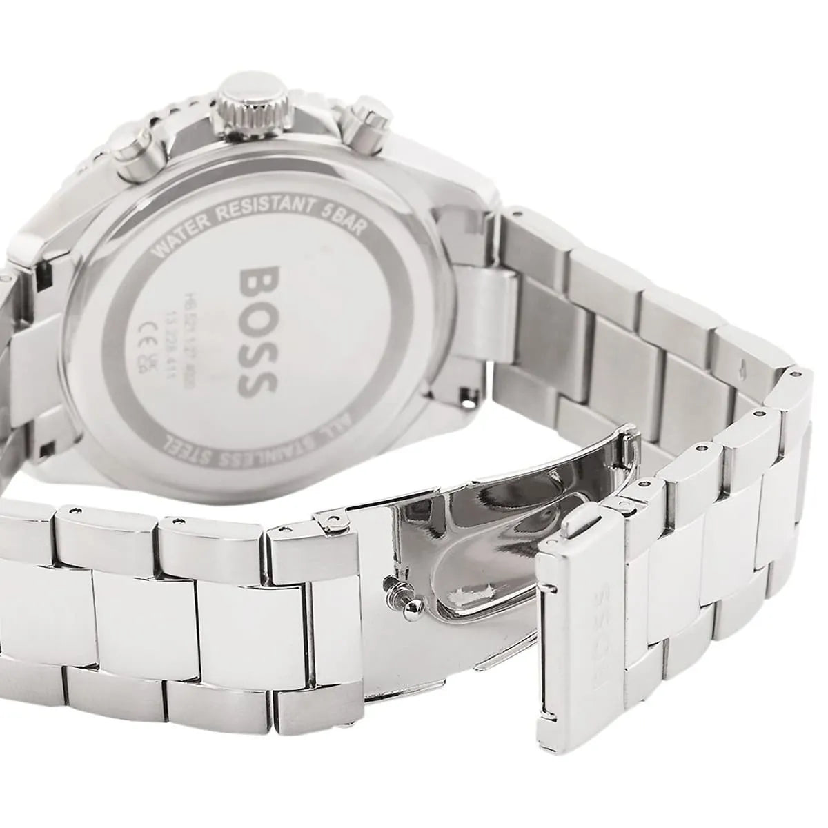 Hugo Boss Skymaster 1514143 Silver Stainless Steel Blue Bezel Blue Dial Men's Watch