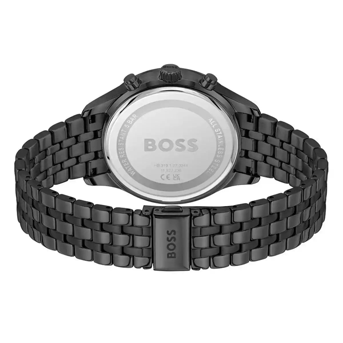 Hugo Boss Avery 1514256 Chronograph Black Dial All-Black Stainless Steel Men's Watch