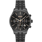 Hugo Boss Avery 1514256 Chronograph Black Dial All-Black Stainless Steel Men's Watch