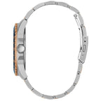 Guess Odyssey W1107G3 Men's Two-Tone Rose Gold & Silver Panda Dial Watch