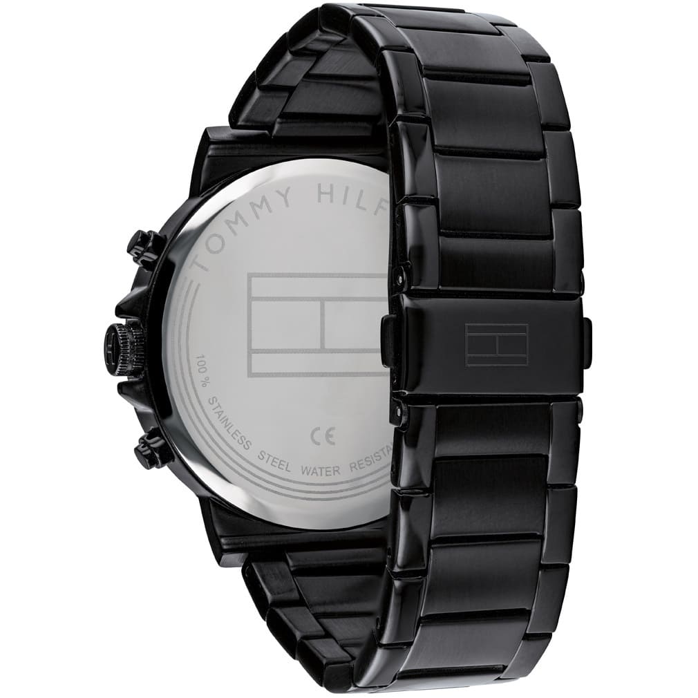 Tommy Hilfiger Daniel 1710383 All Black Stainless Steel Men's Watch