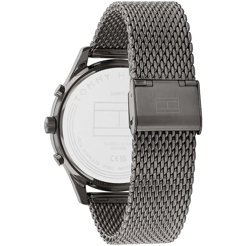 Tommy Hilfiger Weston 1710506 Gunmetal Dial Men's Gunmetal Stainless Steel Mesh Watch