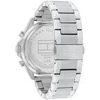 Tommy Hilfiger Jax 1710656 Silver Navy Blue Dial Metal Men's Watch
