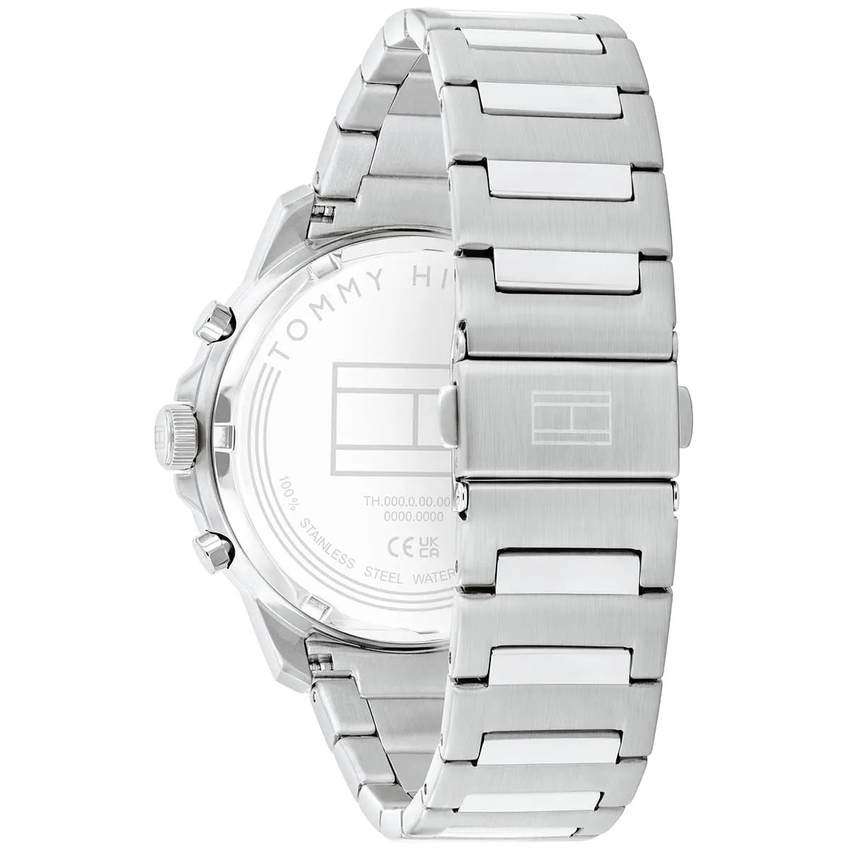 Tommy Hilfiger Henry 1710686 Silver Green Skeleton Dial Metal Men's Watch