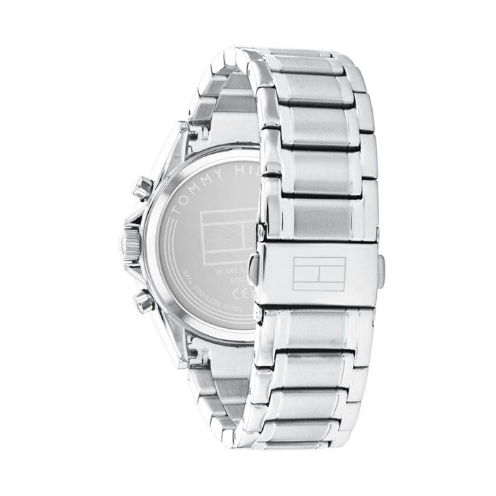 Tommy Hilfiger Kenzie 1782557 Multi-Function Silver Dial Stainless Steel Women's Watch