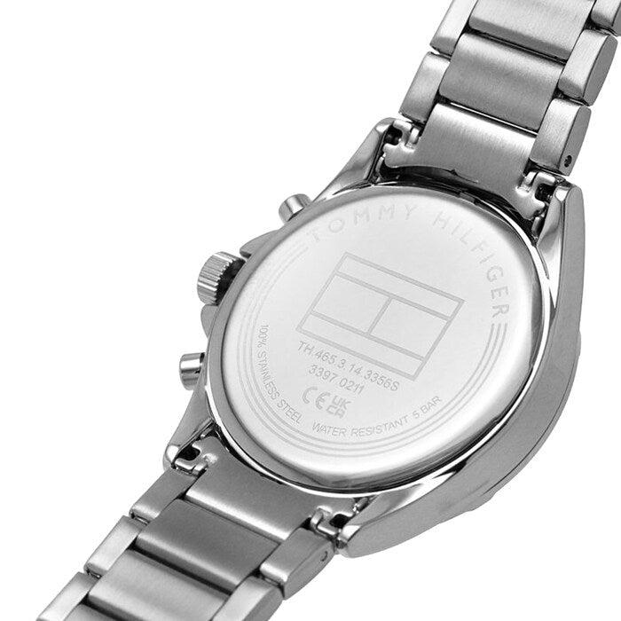 Tommy Hilfiger Kenzie 1782557 Multi-Function Silver Dial Stainless Steel Women's Watch