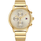 Tommy Hilfiger Blake 1781905 Multi-Function Gold Dial Gold-Tone Women's Watch