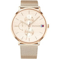 Tommy Hilfiger Jenna 1781944 Full Rose Gold-Tone Mesh Women's Watch