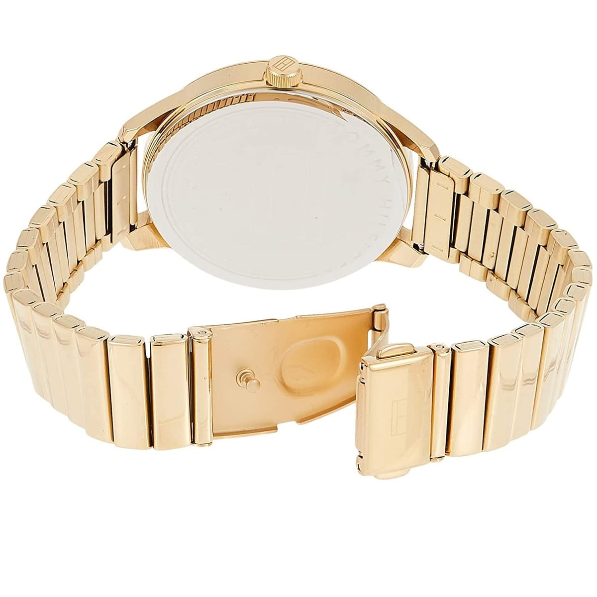 Tommy Hilfiger Brooke 1782019 Multi-Function Black Dial Gold-Tone Women's Watch