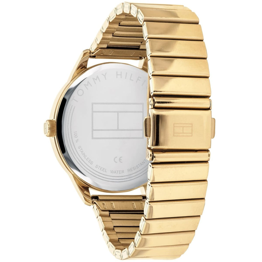 Tommy Hilfiger Brooke 1782019 Multi-Function Black Dial Gold-Tone Women's Watch