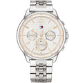 Tommy Hilfiger Harper 1782222 Multi-Function White Dial Silver Stainless Steel Women's Watch