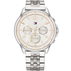 Tommy Hilfiger Harper 1782222 Multi-Function White Dial Silver Stainless Steel Women's Watch
