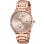 Tommy Hilfiger Jenna 1782296 Multi-Function Rose Gold-Tone Stainless Steel Women's Watch