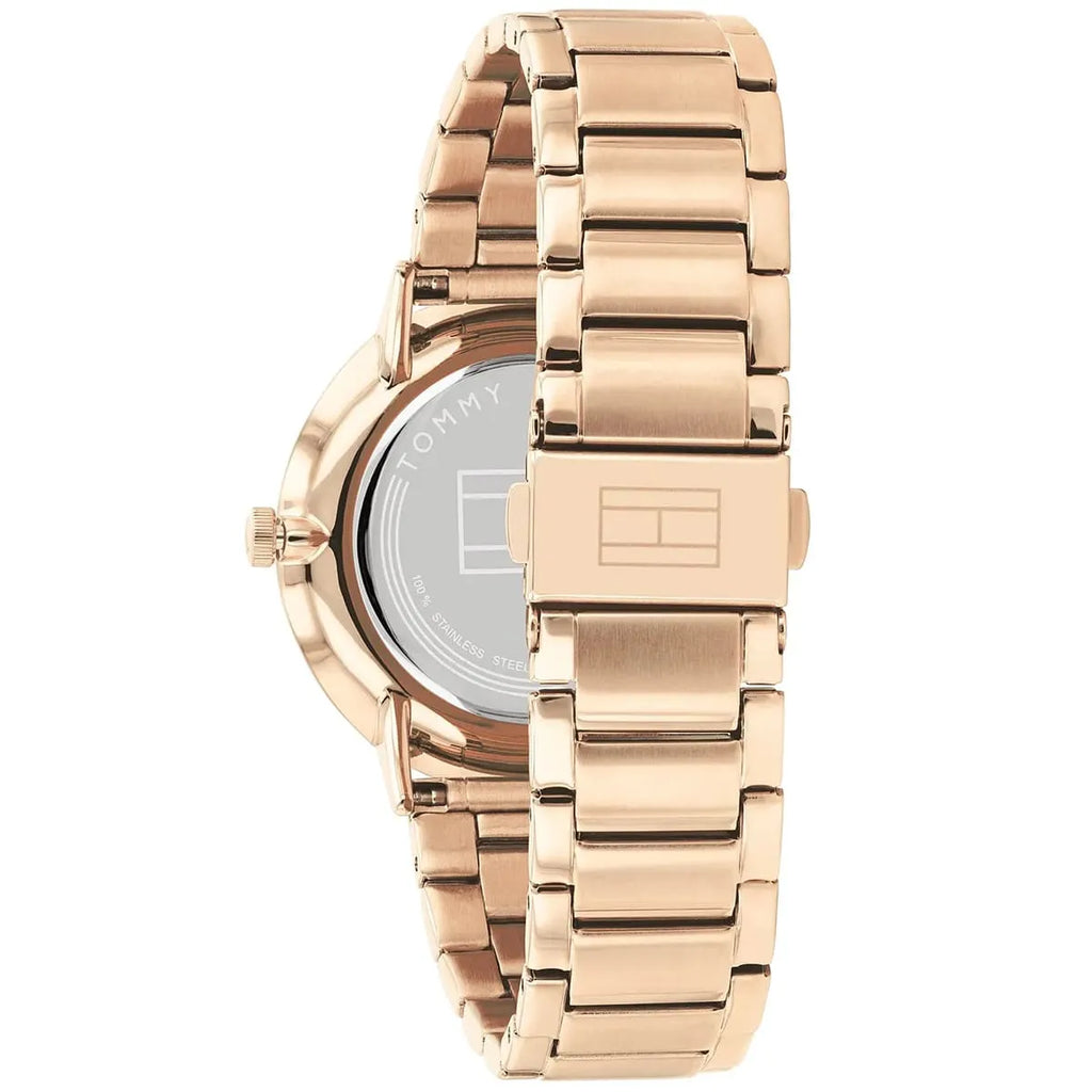 Tommy Hilfiger Jenna 1782296 Multi-Function Rose Gold-Tone Stainless Steel Women's Watch