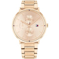 Tommy Hilfiger Jenna 1782296 Multi-Function Rose Gold-Tone Stainless Steel Women's Watch