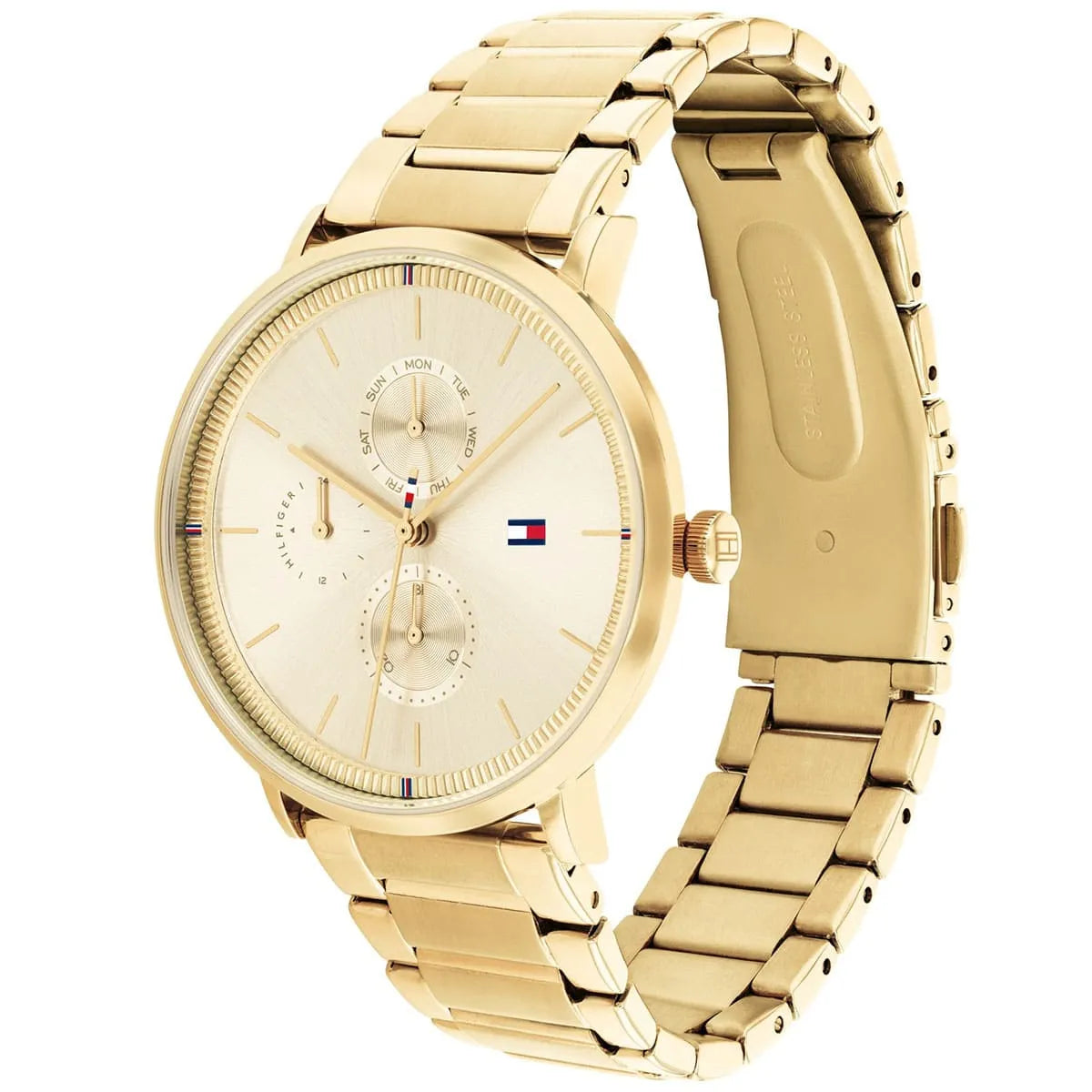 Tommy Hilfiger Jenna 1782297 Multi-Function Gold-Tone Stainless Steel Women's Watch