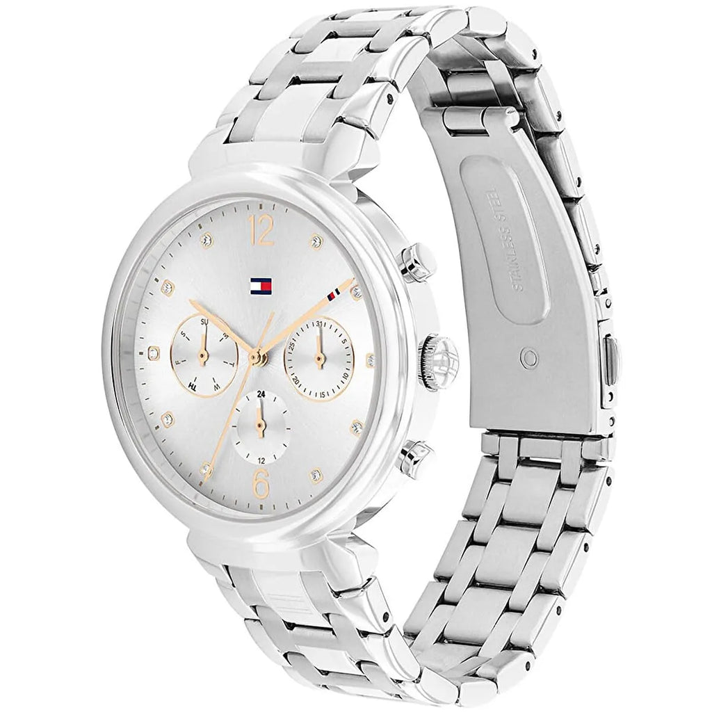 Tommy Hilfiger Ivy 1782346 Silver-Tone Gray Dial Women's Watch
