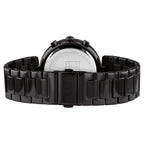 Tommy Hilfiger Lars 1782390 Multi-Function Black Dial All-Black Stainless Steel Women's Watch