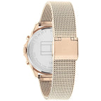 Tommy Hilfiger Quinn 1782486 Rose Gold-Tone Mesh Strap Women's Watch