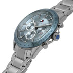 Tommy Hilfiger Kenzie 1782554 Multi-Function Light Blue Dial Silver Stainless Steel Women's Watch