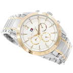 Tommy Hilfiger Kenzie 1782555 Multi-Function Silver Dial Two-Tone Women's Watch