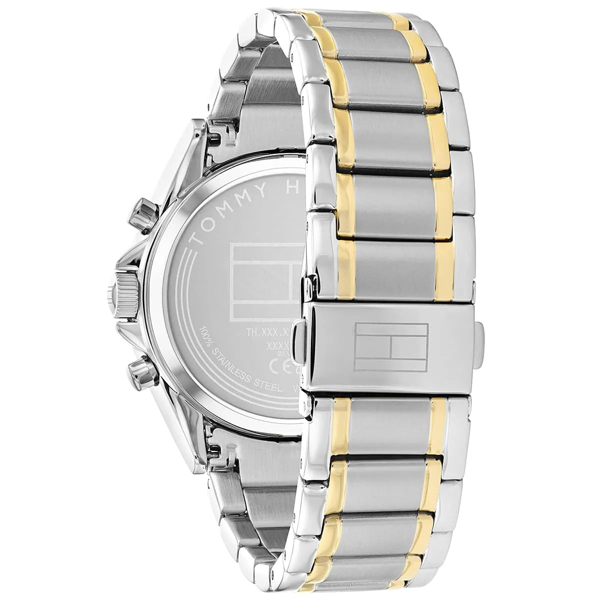 Tommy Hilfiger Kenzie 1782555 Multi-Function Silver Dial Two-Tone Women's Watch