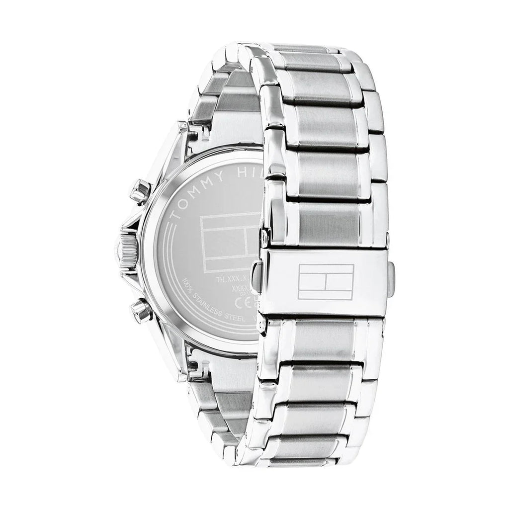Tommy Hilfiger Kenzie 1782559 Multi-Function Red Dial Silver Stainless Steel Women's Watch