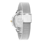 Tommy Hilfiger 2850Two-Tone Silver & Gold Mesh Strap Women's Watch