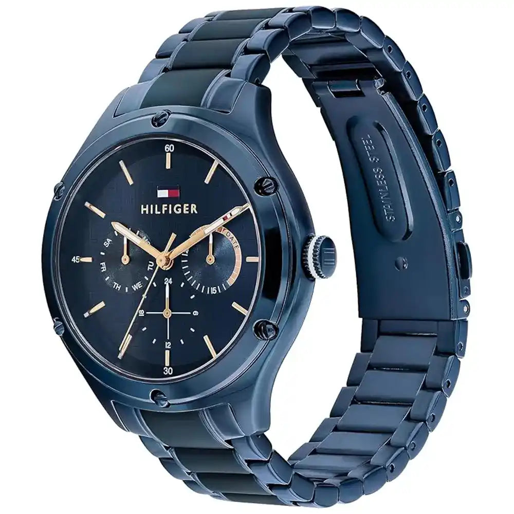 Tommy Hilfiger Lexi 1782656 Multi-Function Blue Dial Navy Blue Stainless Steel Women's Watch