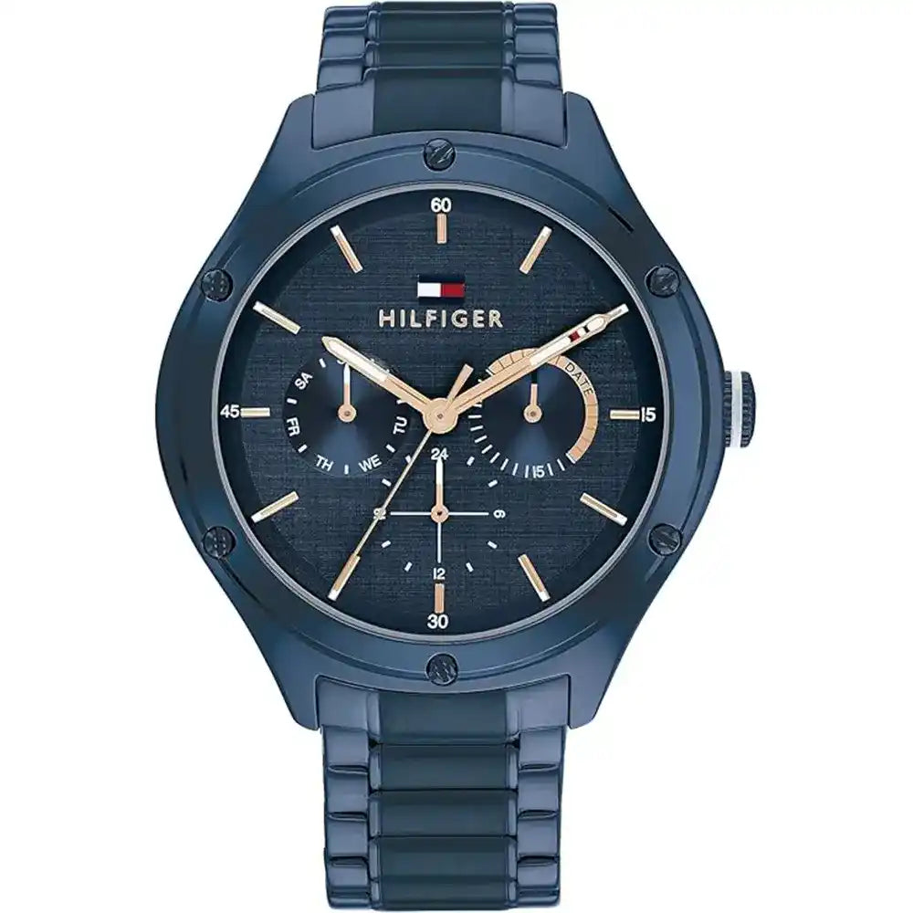 Tommy Hilfiger Lexi 1782656 Multi-Function Blue Dial Navy Blue Stainless Steel Women's Watch