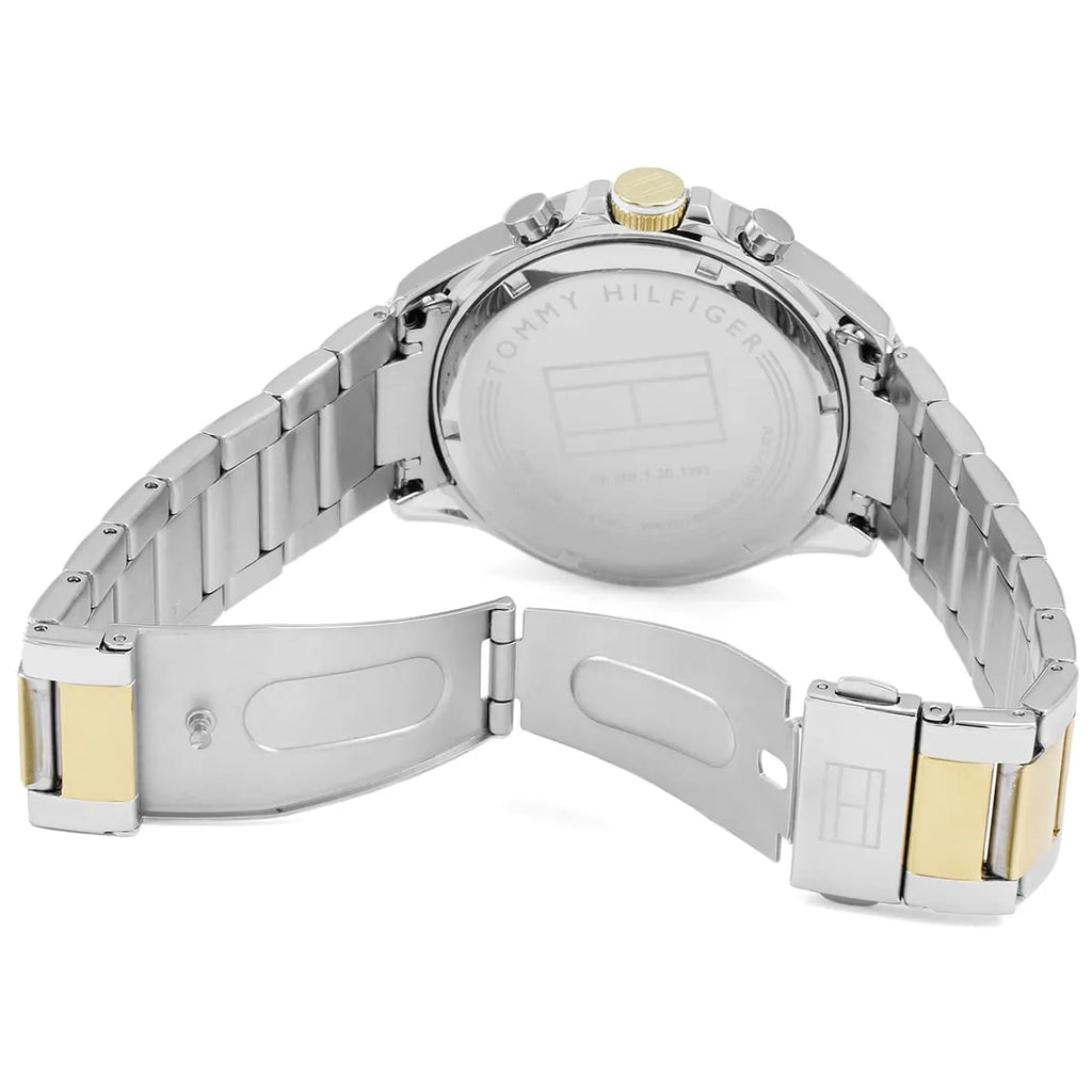 1791226 Tommy Hilfiger Hudson Men's Chronograph Two-Tone Silver & Gold Watch -