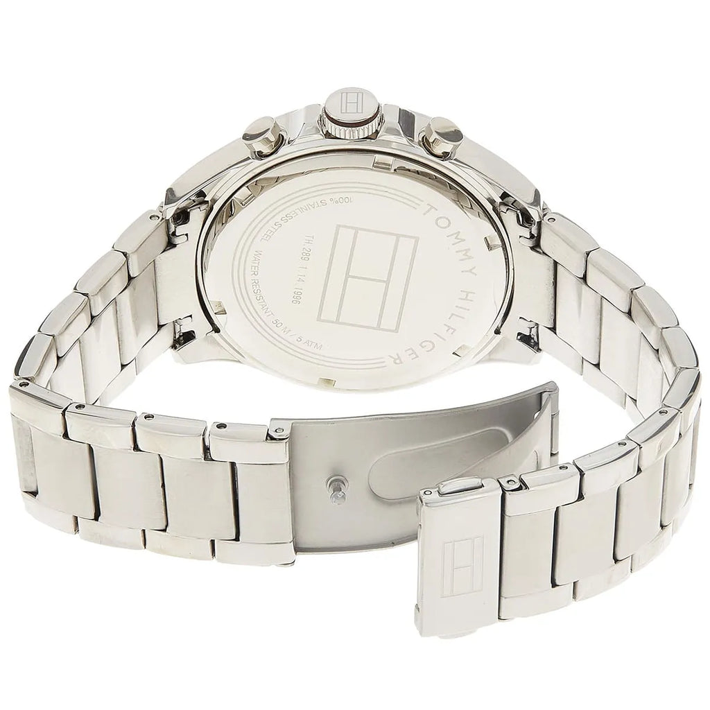 1791229 Tommy Hilfiger Hudson Men's Multi-Function Analog Watch - Brown Dial - Stainless Steel -