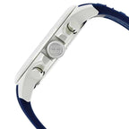 Tommy Hilfiger Decker 1791349 Silver Case White Dial Blue Rubber Men's Watch