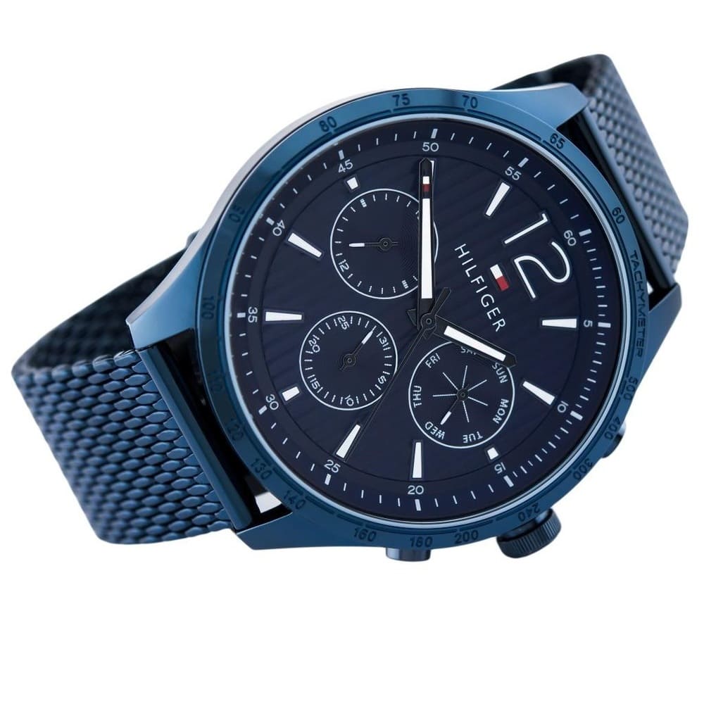 Tommy Hilfiger Gavin 1791471 All Blue Mesh Strap Men's Watch