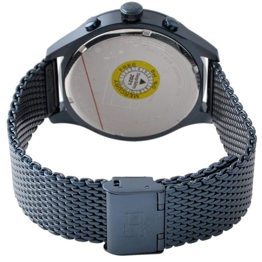 Tommy Hilfiger Gavin 1791471 All Blue Mesh Strap Men's Watch