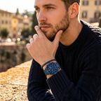 Tommy Hilfiger Gavin 1791471 All Blue Mesh Strap Men's Watch