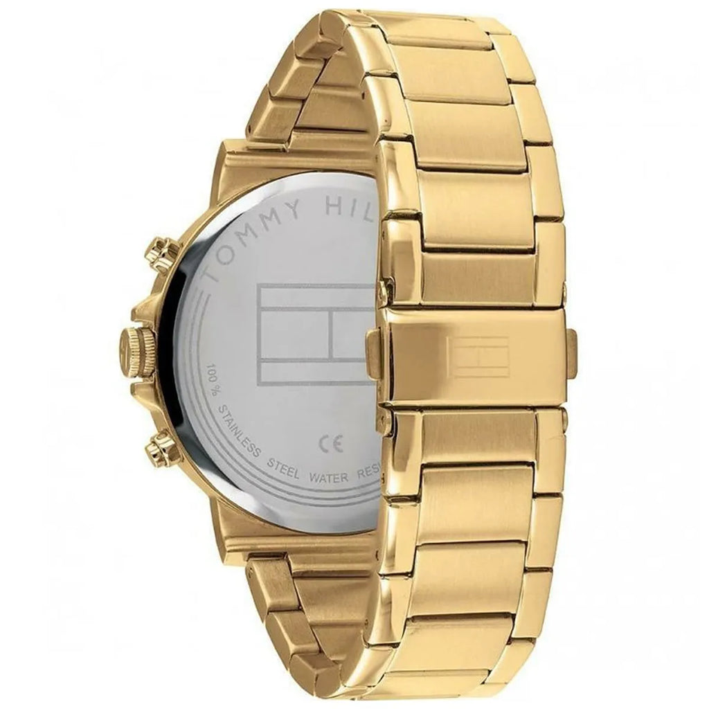 Tommy Hilfiger Decker 1791538 Gold-Tone White Dial Men's Watch