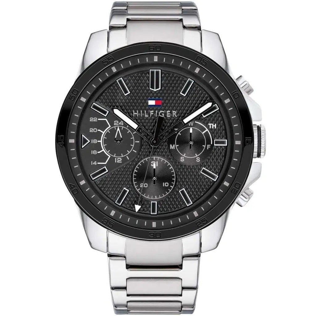 Tommy Hilfiger Oliver 1791564 Multi-Function Black Dial Men's Watch
