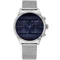 Tommy Hilfiger Cooper 1791596 Multi-Function Blue Dial Men's Mesh Watch