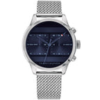 Tommy Hilfiger Cooper 1791596 Multi-Function Blue Dial Men's Mesh Watch