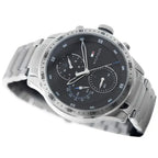 Original Tommy Hilfiger Shawn Men's Watch - Silver Steel & Black Dial (1791805)