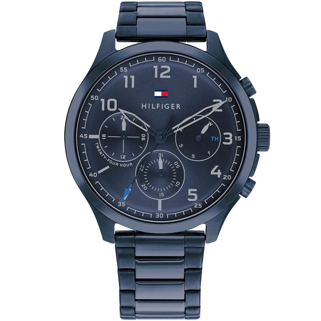 Tommy Hilfiger Asher 1791853 All Blue Stainless Steel Men's Watch
