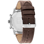 1791884 Tommy Hilfiger Sullivan Men's Chronograph Two-Tone Silver Case Brown Leather Strap Watch